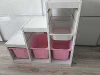 Regał Ikea schodki drewno do pokoju dziecka