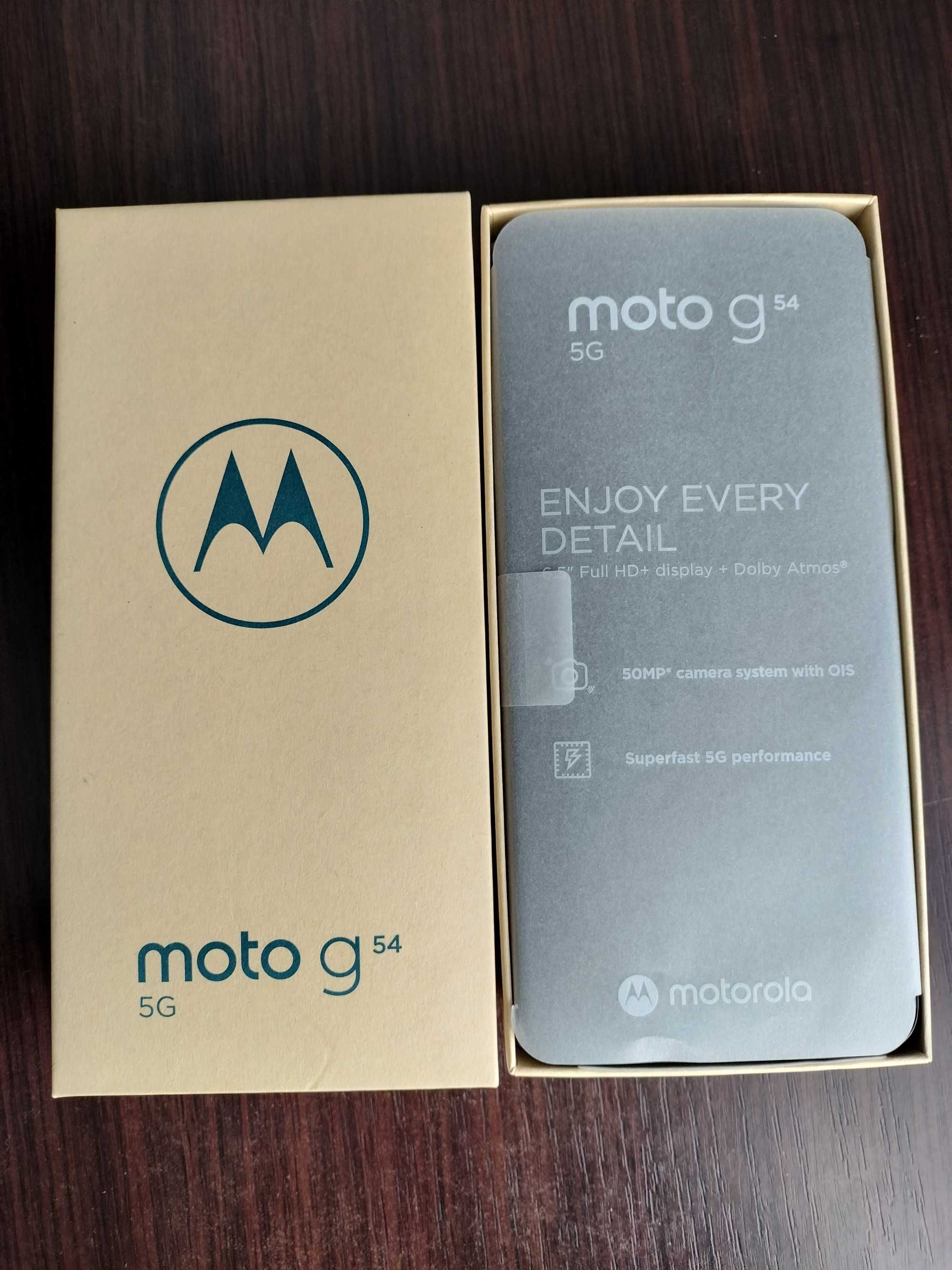Tel.Motorola g54 5G nowy nie używany.