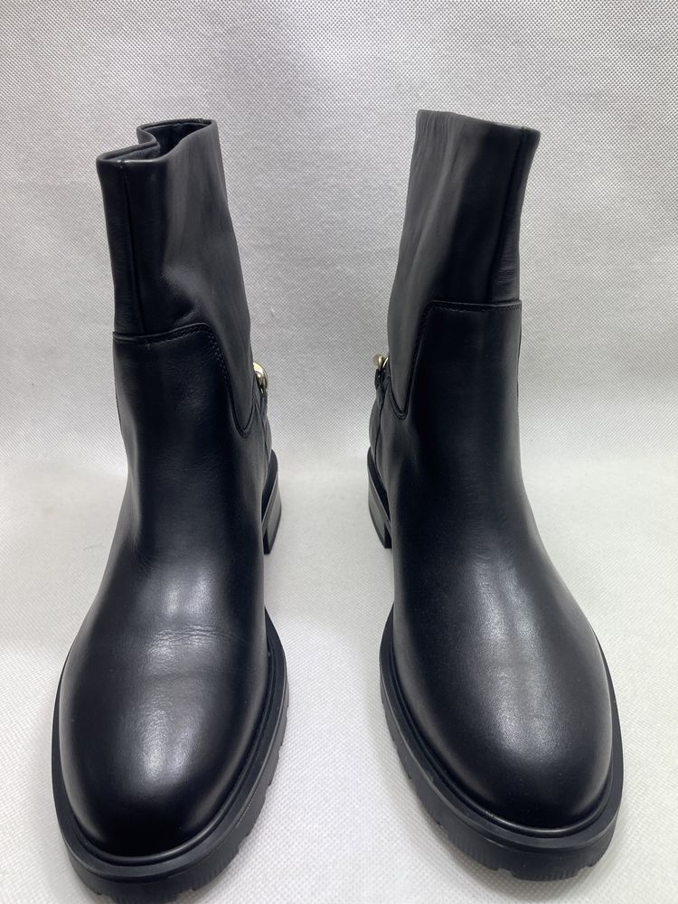 Nowe skórzane botki Tommy Hilfiger r 41 model Twist Ankle boots