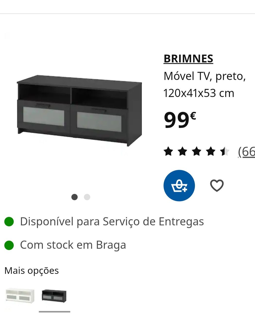 Móvel TV IKEA como novo