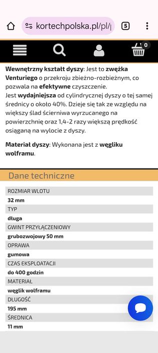 Dysza clemco ctxg-7 11mm
