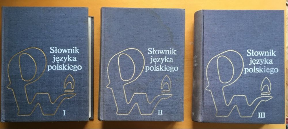 Trzytomowy słownik języka polskiego PWN z r. 1978