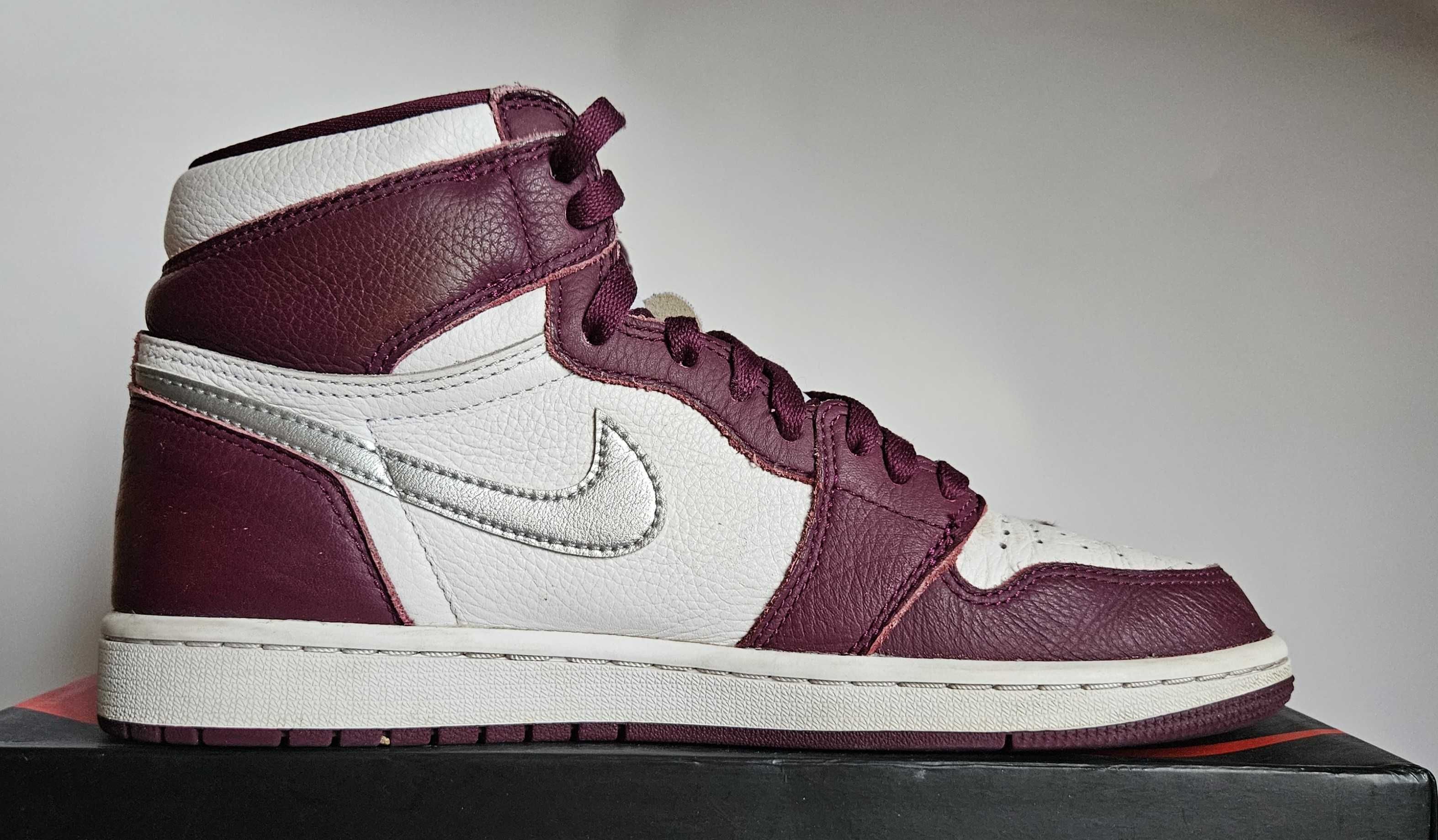 Nike Air Jordan 1 Retro High OG Bordeaux 2021 8.5US/42EUR