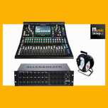 ALLEN HEATH SQ5 plus ALLEN HEATH ar2412 CAT skrętka na bębnie 50M