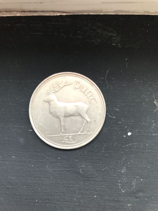 1 libra irlandesa do ano de 1990