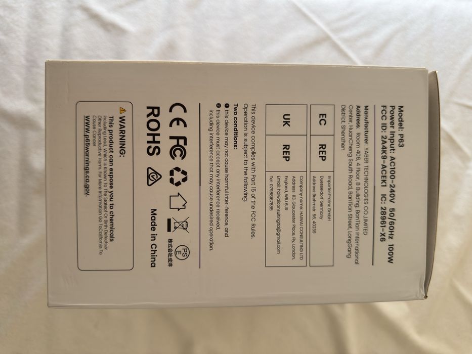 Projetor WIMIUS P63 – Novo