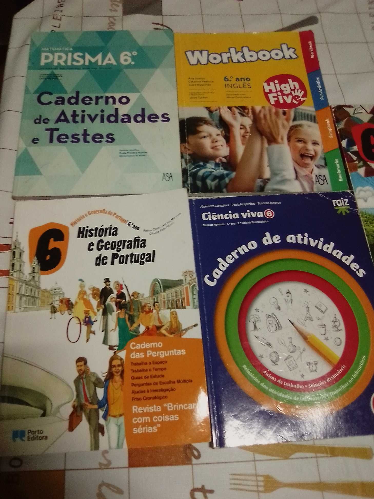 Livros de fichas 6o ano