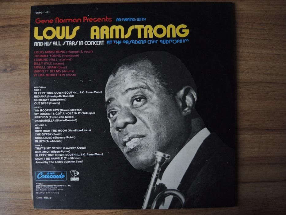 Louis Armstrong 2 x LP, Winyl