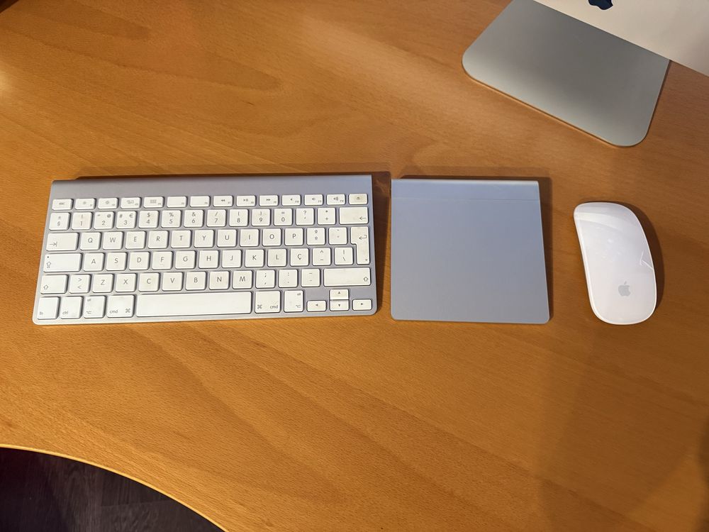 iMac 27” Finais 2013 teclado rato e trackpad