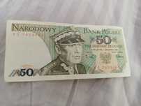 Banknot 50 złotych z 1988