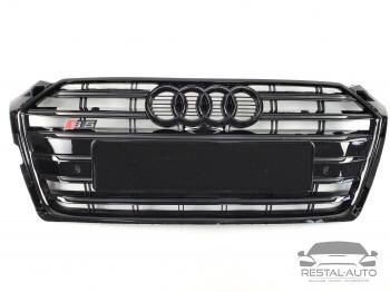 Решетка центральная Audi A в стиле S RS а TT с рс Q
