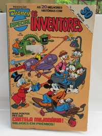 Livro Disney especial Os Inventores, 1983