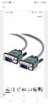 Kabel przewód do monitora VGA D-SUB FHD FULL HD 1M (15Pin DB15 VGA )