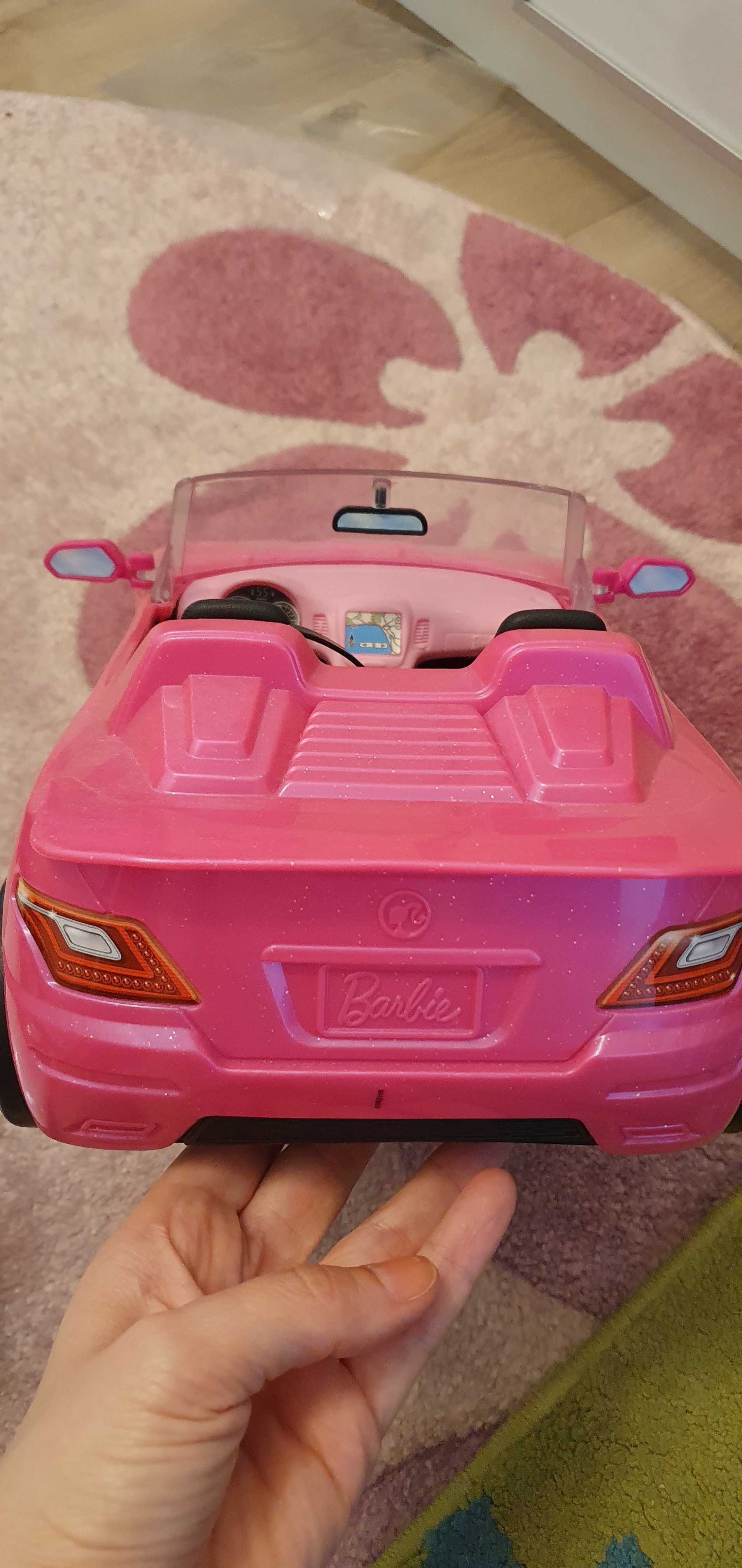 Barbie kabriolet różowe auto