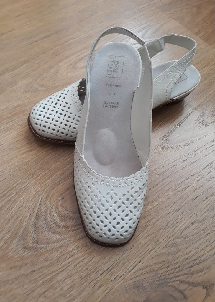 р39 туфлі босоніжки шкіряні жіночі  женские нові взуття літнє