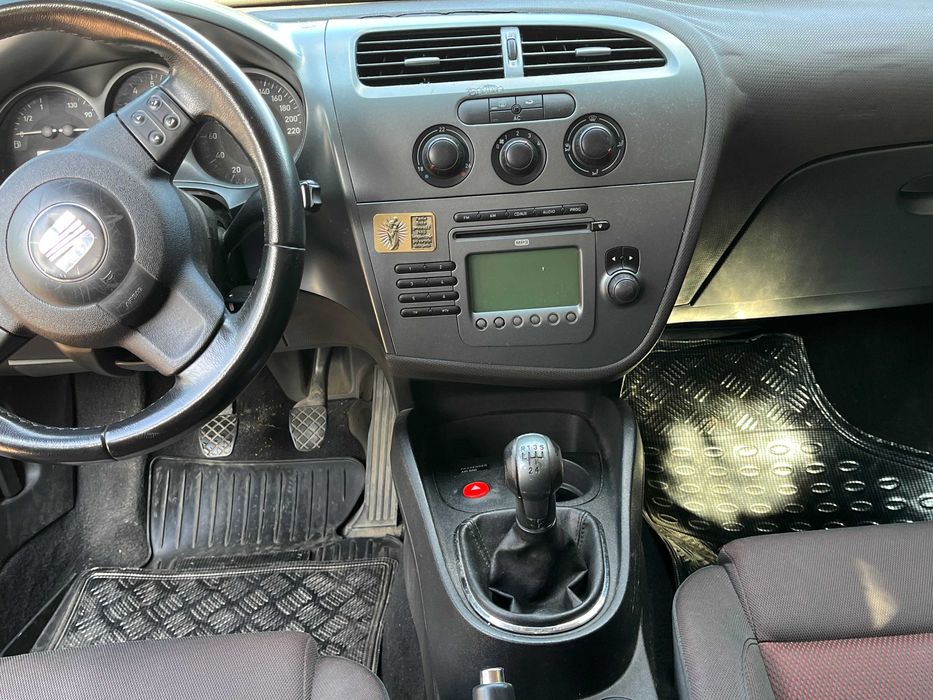 Seat Leon 1.6-Benz-120KM-2008rKlimaAbsElektKraj Fvat ZAMIANA