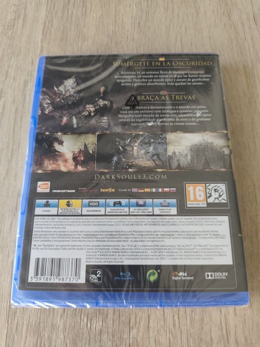 [PS4] | Dark Souls 3 — Novo e Selado