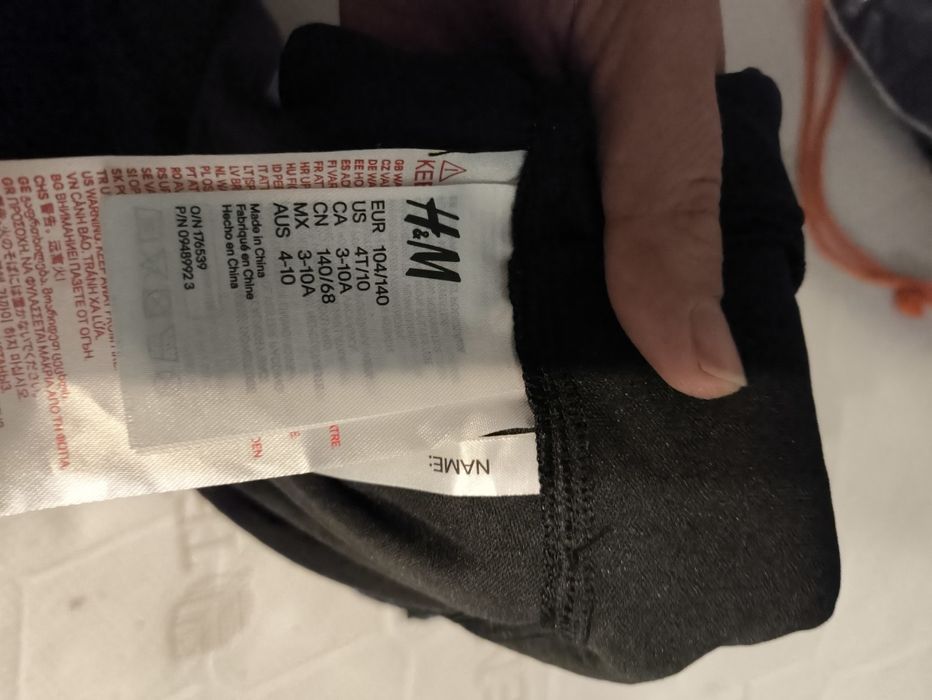 Kostium strój przebranie na bal peleryna smok dinozaur H&M 104 110