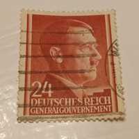 Znaczek 24 Deutsches Reich Generalgouvernement