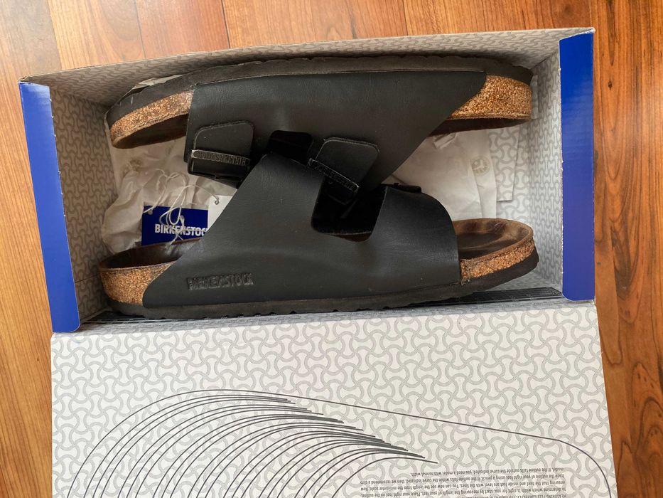 Тапочки мужские кожаные BIRKENTOCK 41 р