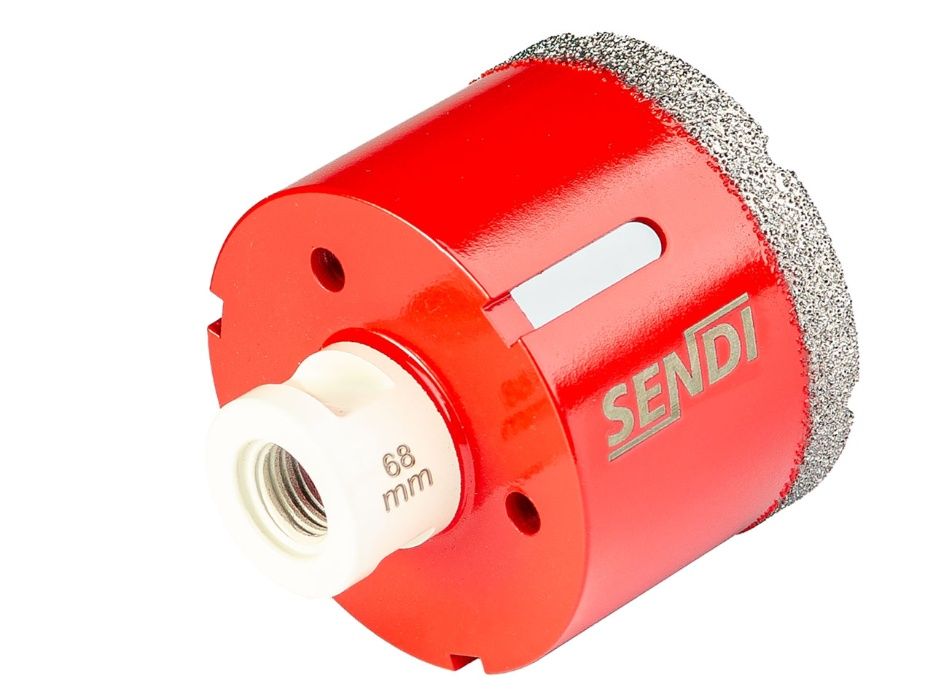 Otwornica diamentowa SENDI 68mm M14 na sucho/różne rozmiary 6-120mm*