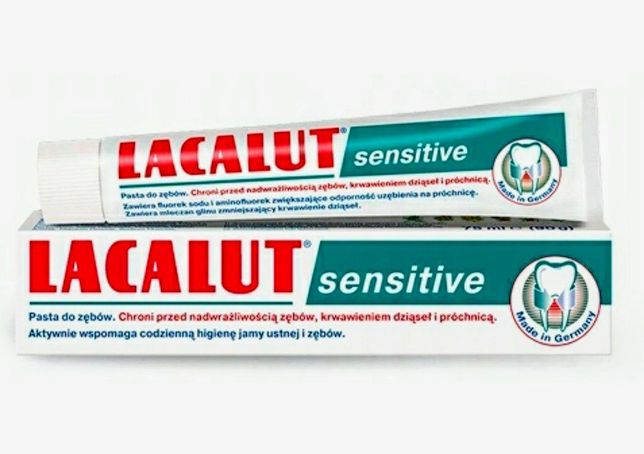 Lacalut Sensitive Pasta do zębów 75ml.