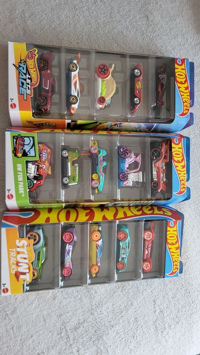 Hot Wheels zestaw 5 samochodzików