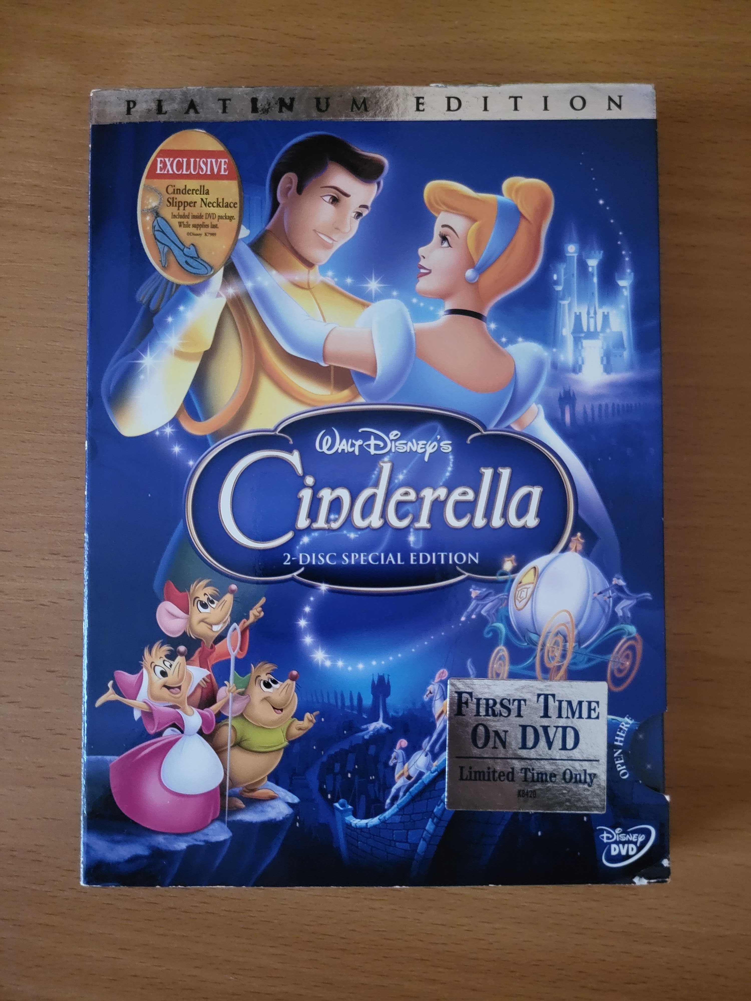 Cinderella Platinum Edition (Золушка) 2 DVD Оригінал Фірмовий