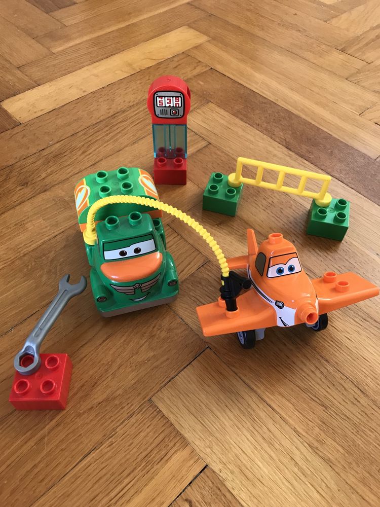 Lego Duplo 10509 Dusty i Beka, Cars, Samoloty