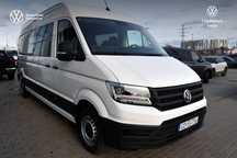 Volkswagen Crafter  BRYGADÓWKA 7 miejsc 2.0TDI 177KM Ledy Klima Czujniki sklejka OD RĘKI