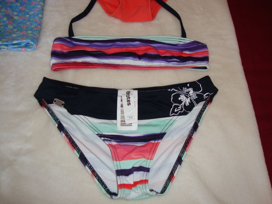 Bikinis 9/10/11 anos Fatos banho 3/6/anos calções praia 8/10 casaco 8