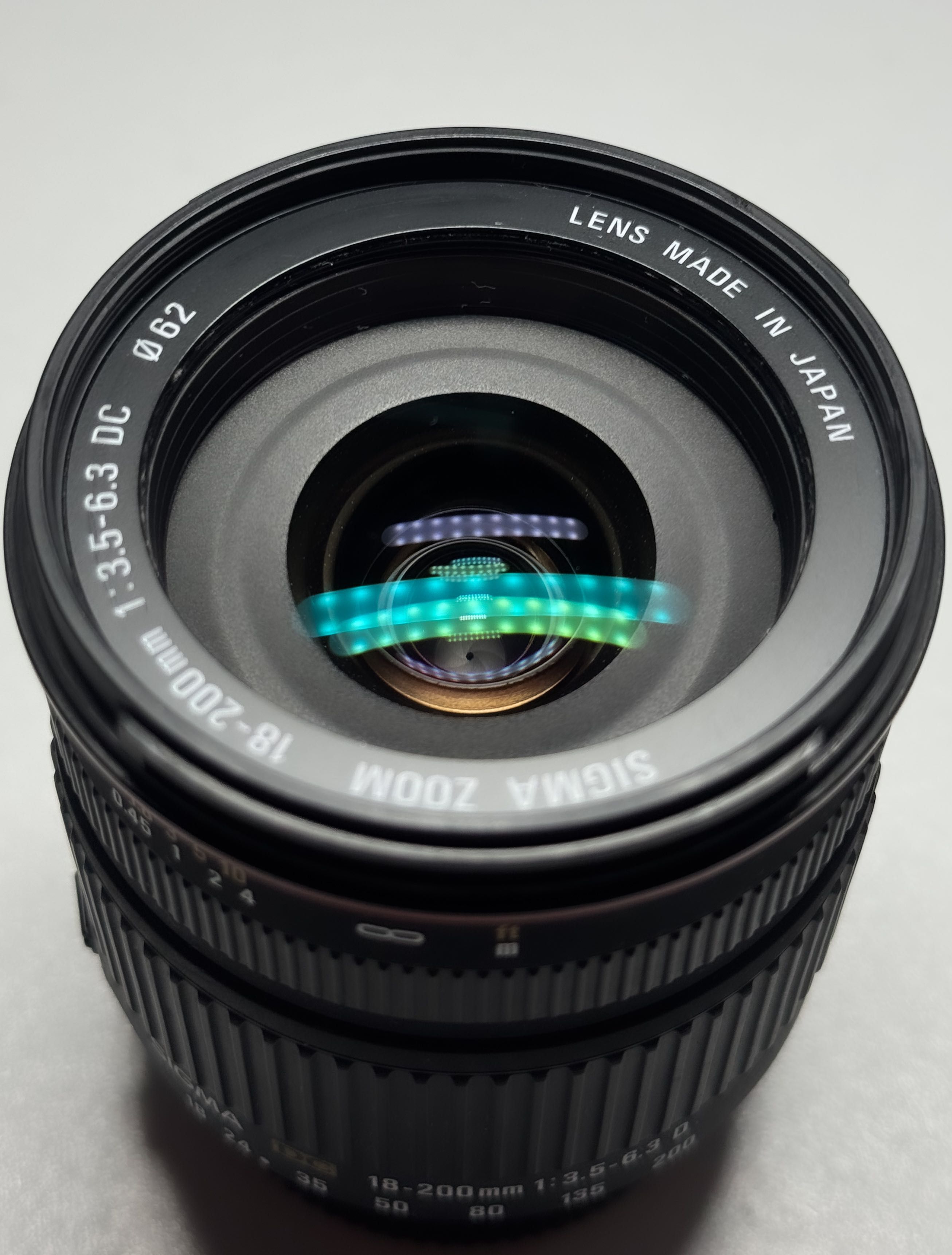 Obiektyw Sigma DC 18-200mm 3.5-6.3 D - stan idealny!