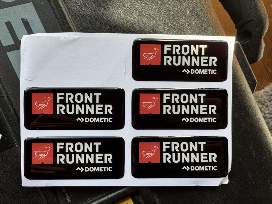 Front Runner Autocolante 3D
