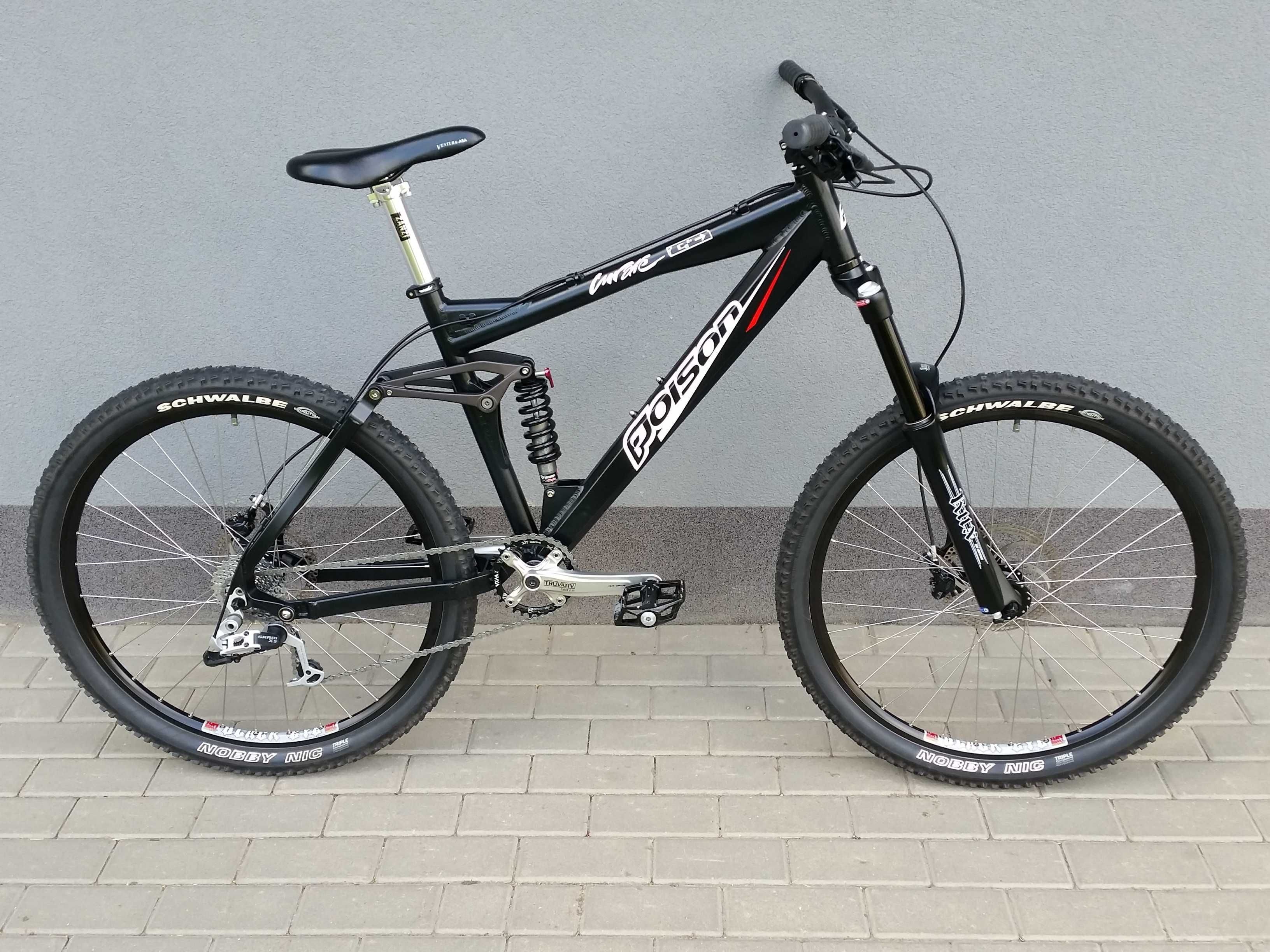 POISON Curare / 13,9kg/ Rux-S / Avid Elixir 7SL/ SRAM/ rower full MTB