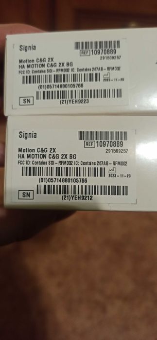 Signia Motion C&G 2X, Aparaty słuchowe, komplet. Gwarancja.