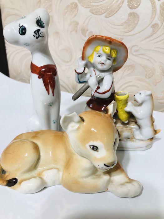 Фарфоровые статуэтки СССР,  ЛФЗ, посуда и др.