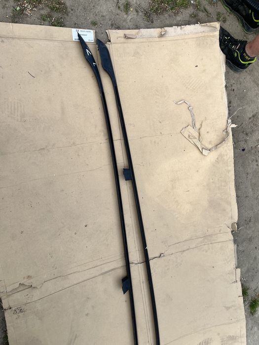 Relingi dachowe VW Golf IV kombi, komplet zaślepki