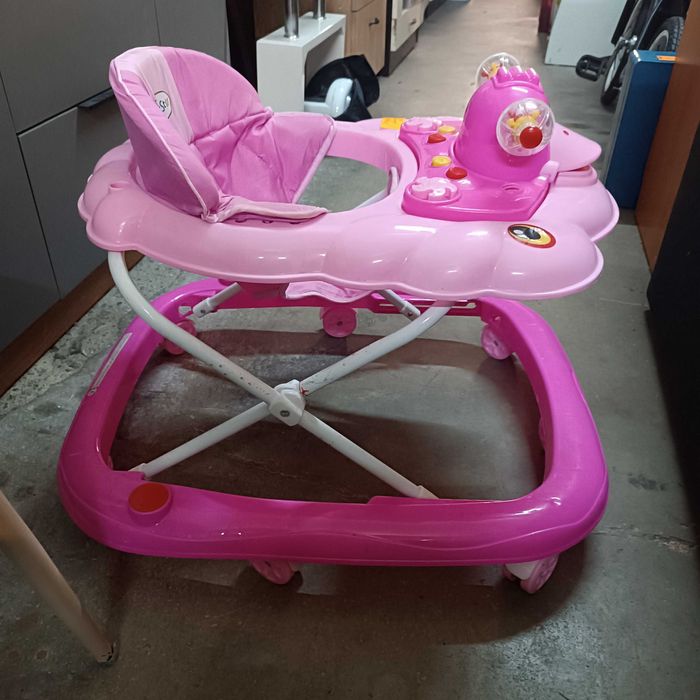 Chodzik Baby Star różowy