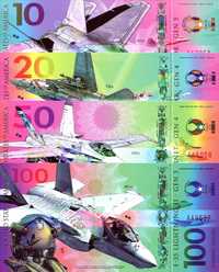 F-35 Lightning banknoty.