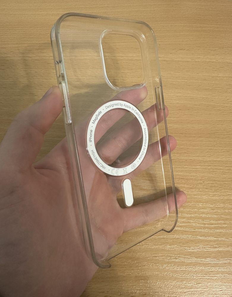 [ОРИГІНАЛЬНИЙ] Чохол Apple Clear Case IPhone 14 Pro Max with Magsafe