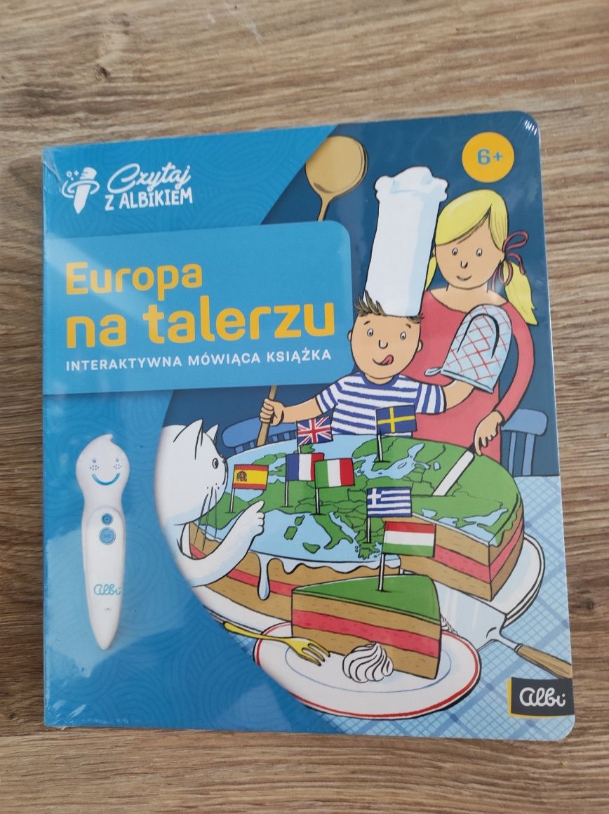 Nowa książka Albik Europa na talerzu