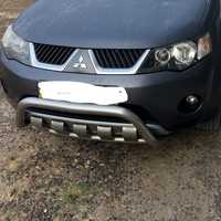 Кенгурятник із грилем Mitsubishi Outlander XL 2007-2012