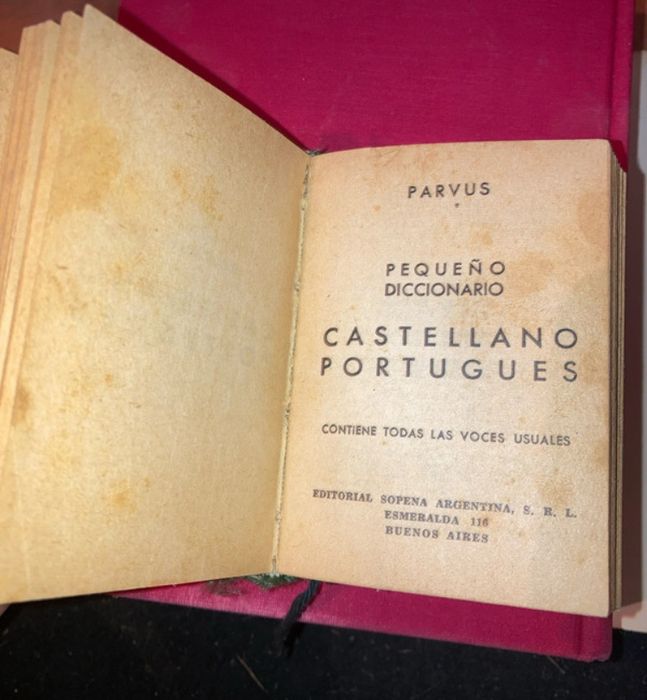 Dicionário Portugues-Castellano Y Castellano - Portugues