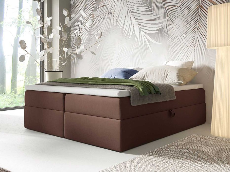 Łóżko KONTYNENTALNE bez wezgłowia 140x200 160x200 180x200 200x200