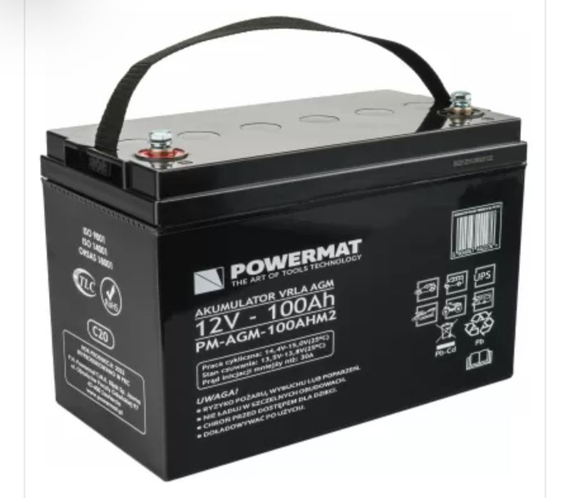 UPS Magazyn energii 48V 100Ah akumulator AGM