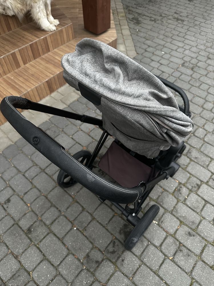 Mega ZESTAW Wózek CYBEX Priam + gondola, nosidełko, fotelik, baza itp