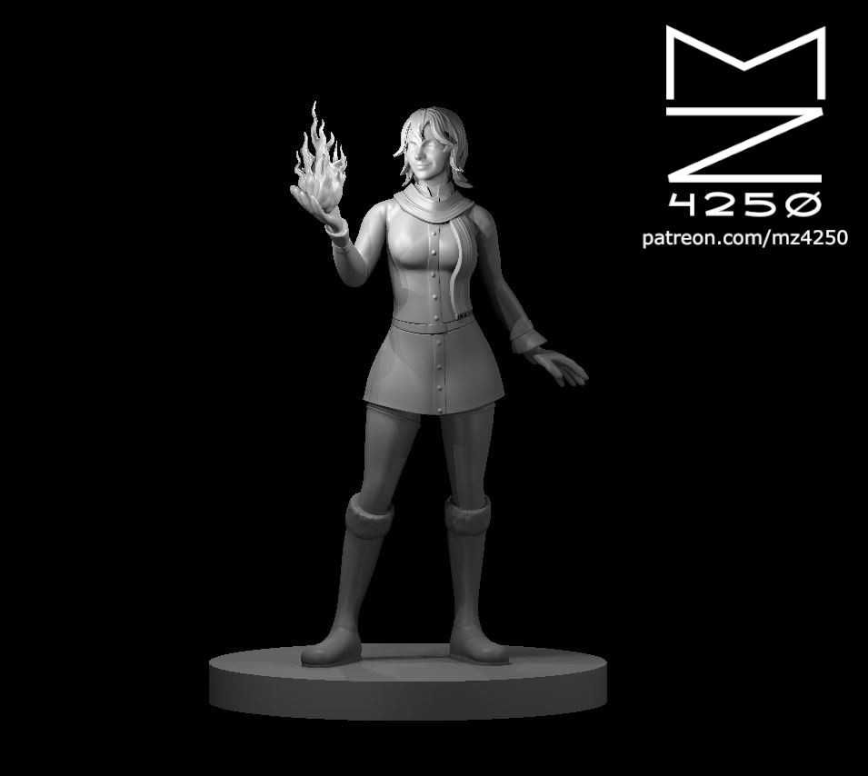 Miniaturas Aventureiros RPG Impressos em 3D - Classe: Sorcerer