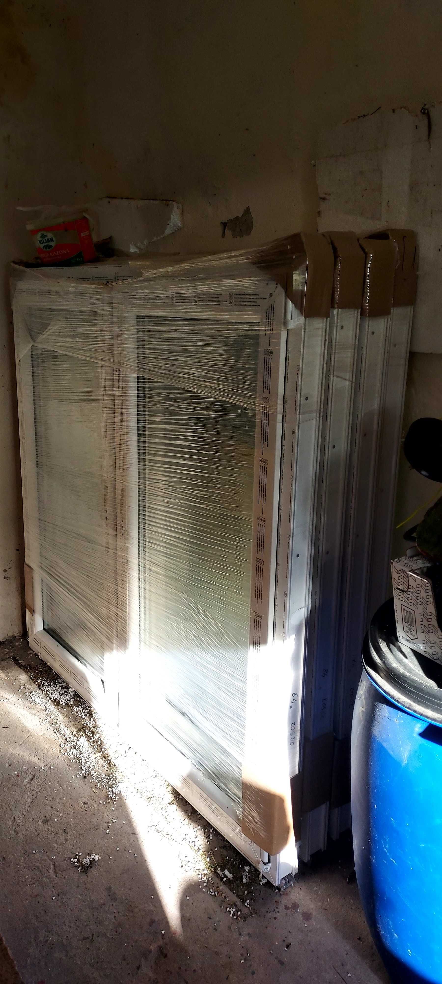 Okno, okna nowe 5 sztuk 145 x 141