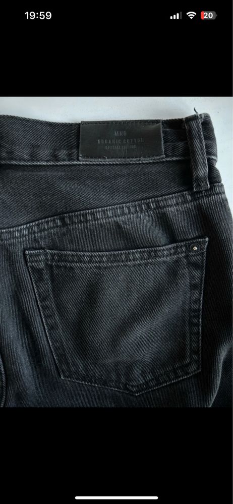 Jeansy do kostek Mango 38