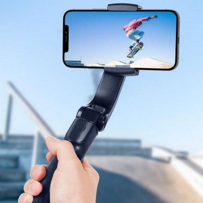 Spigen S610W Gimbal Bluetooth Kijek Selfie Czarny